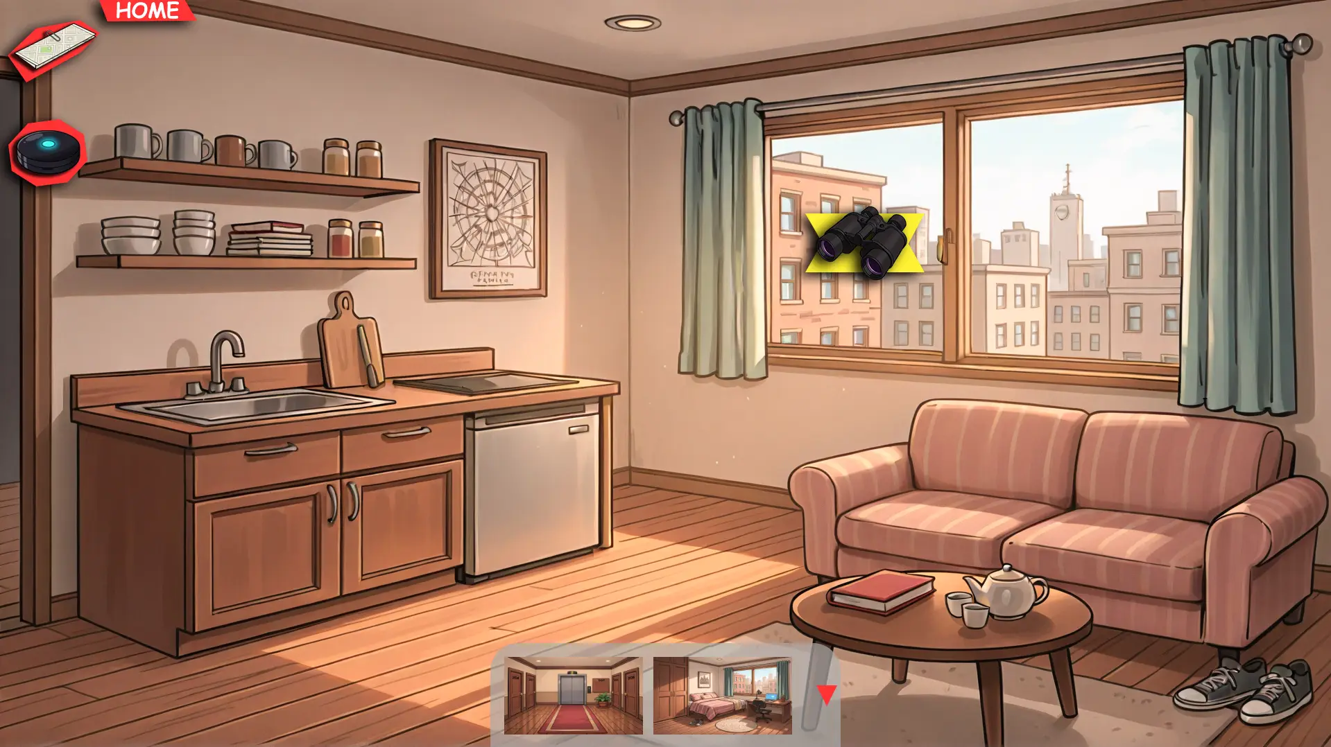 Almostly Spies gameplay screenshot 7 (Ren'Py adult game) by Perry – free download