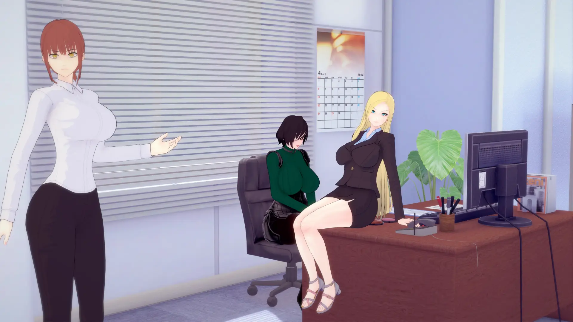 Power Dressing gameplay screenshot 9 (Ren'Py adult game) by Kokerbr – free download