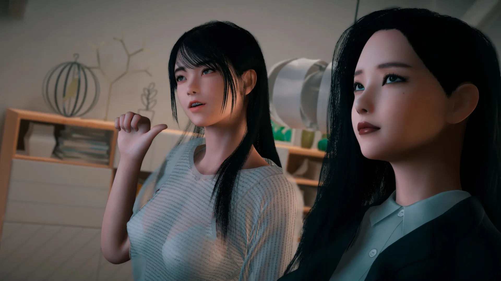 Forbidden Thoughts gameplay screenshot 2 (Ren'Py adult game) by REN3D – free download