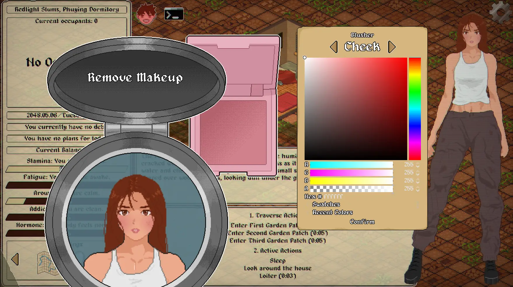 Agent Feminine gameplay screenshot 5 (Godot adult game) by Balledra games – free download