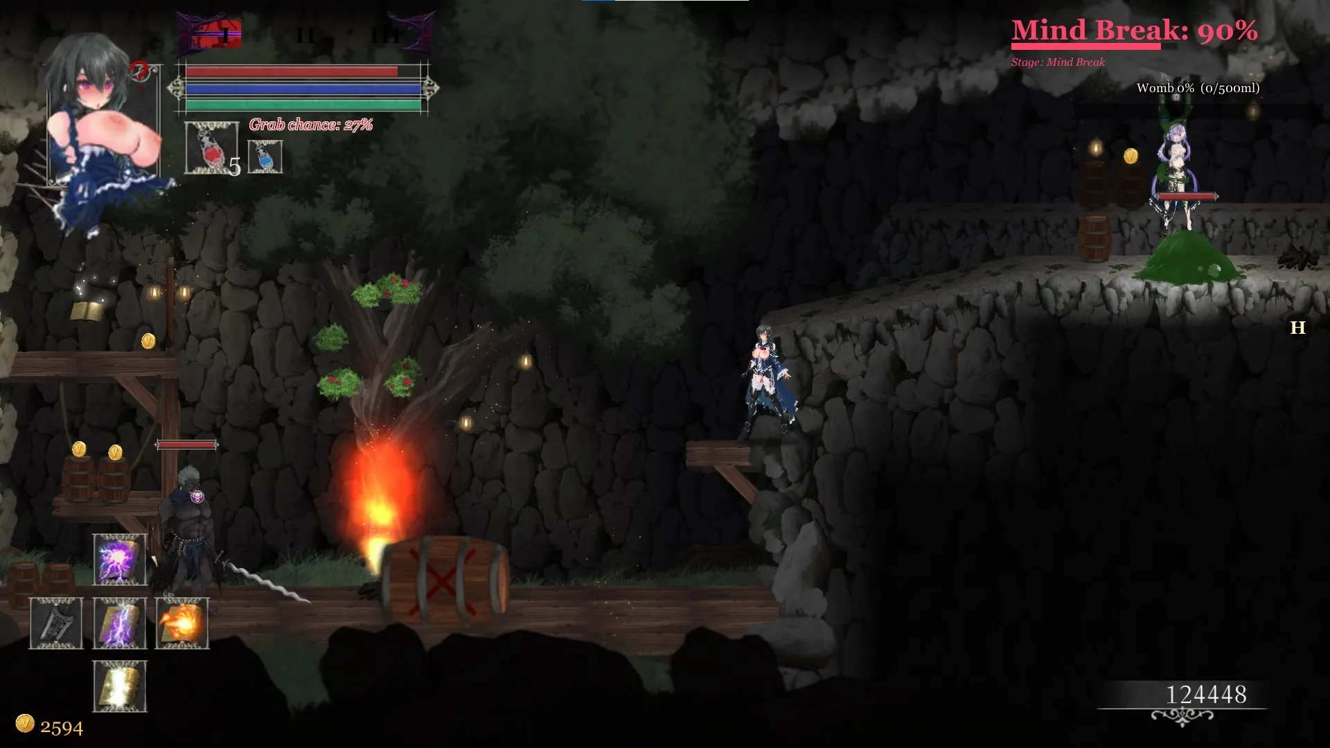 Night of Revenge “HELLGATE: Descent Into Darkness” gameplay screenshot 10 (Unity adult game) by NoXeKeeper – free download