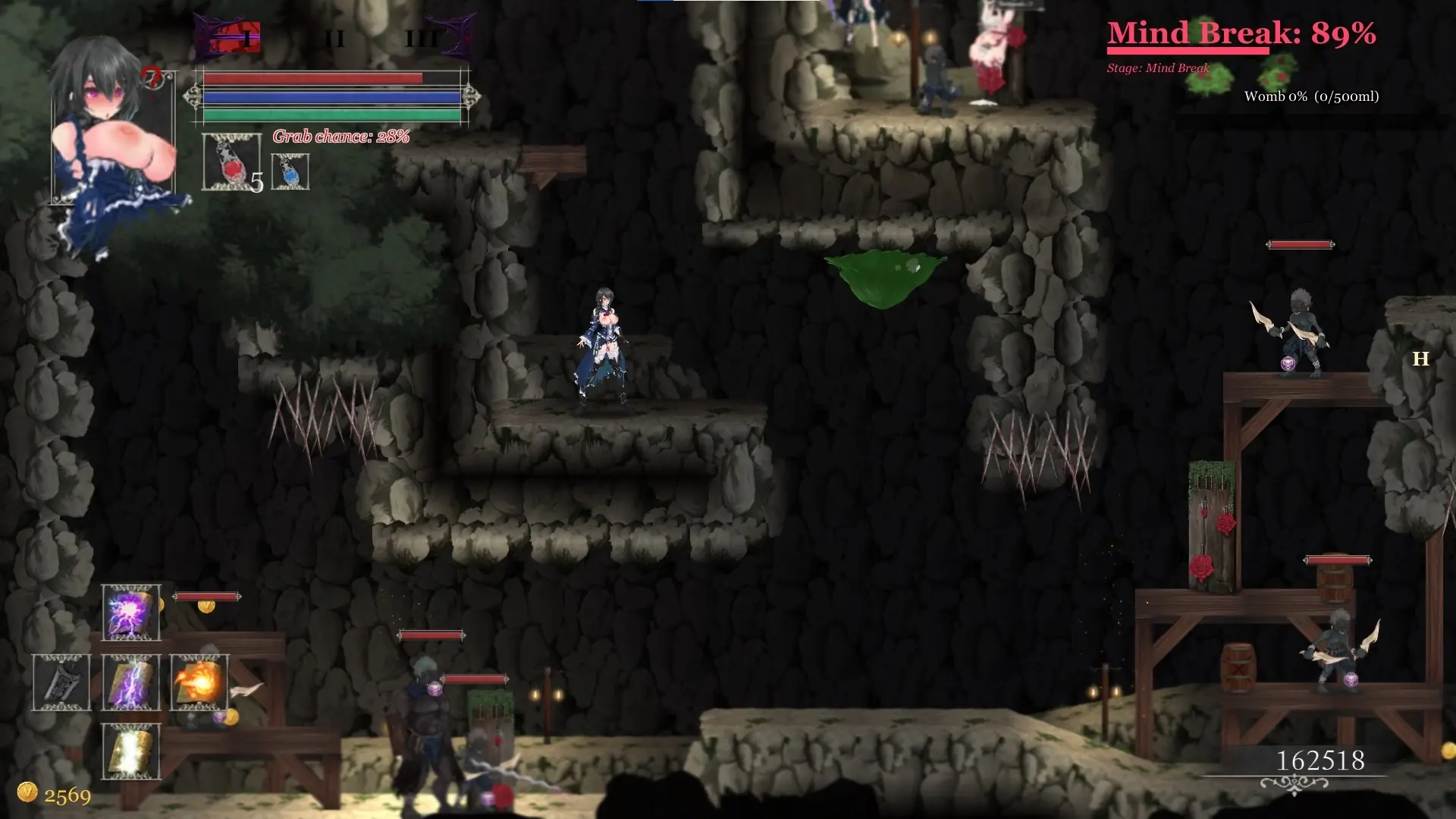 Night of Revenge “HELLGATE: Descent Into Darkness” gameplay screenshot 12 (Unity adult game) by NoXeKeeper – free download