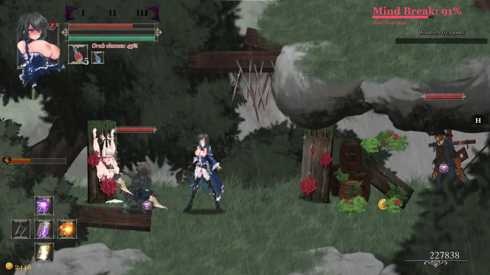 Night of Revenge “HELLGATE: Descent Into Darkness” gameplay screenshot 14 (Unity adult game) by NoXeKeeper – free download