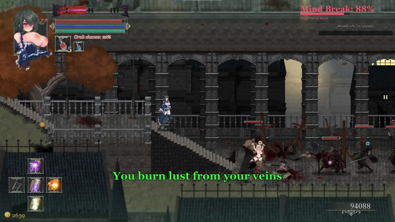 Night of Revenge “HELLGATE: Descent Into Darkness” gameplay screenshot 15 (Unity adult game) by NoXeKeeper – free download