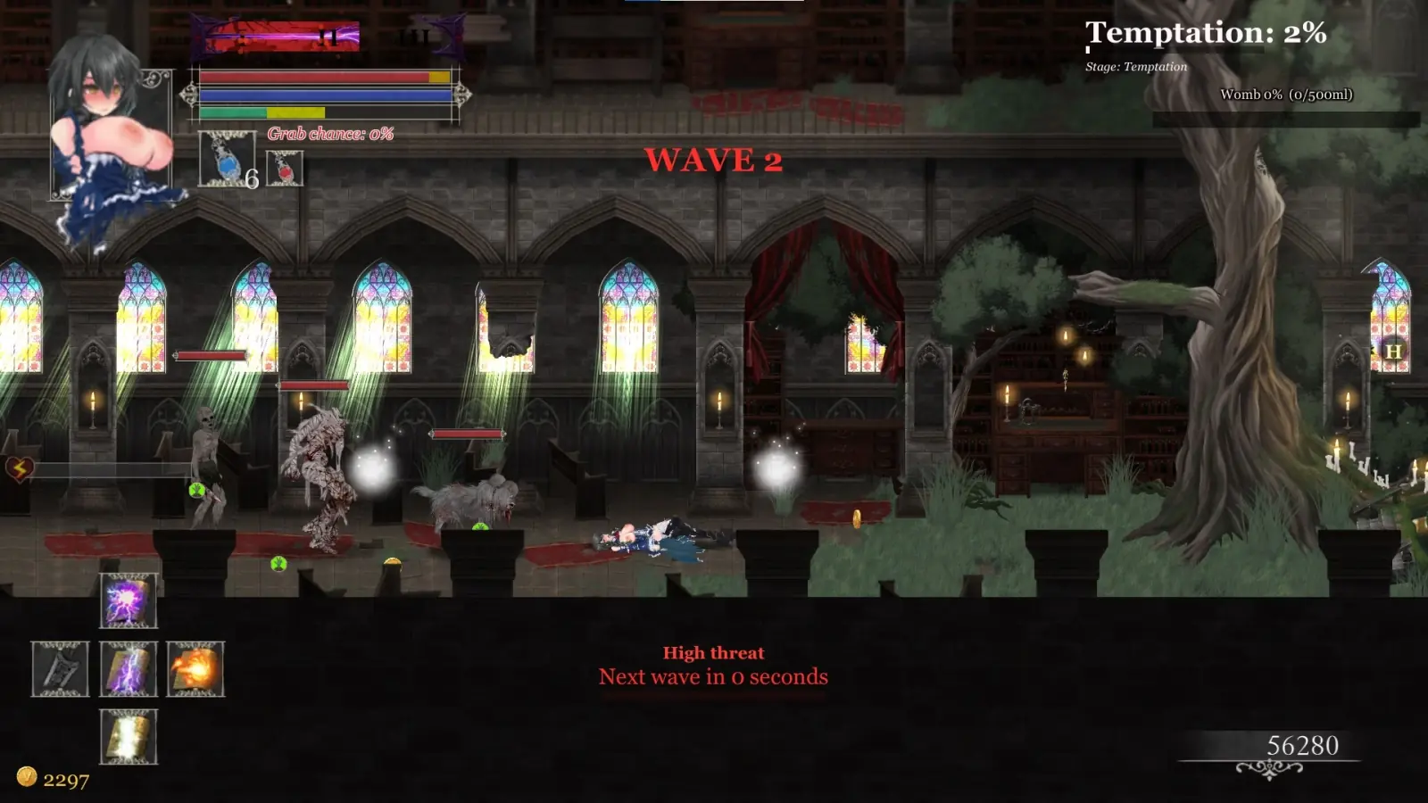 Night of Revenge “HELLGATE: Descent Into Darkness” gameplay screenshot 22 (Unity adult game) by NoXeKeeper – free download