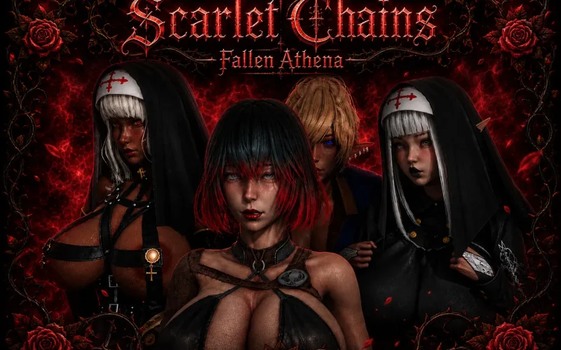 Scarlet Chains: Fallen Athena cover Demo 0.1.5b – Ren'Py adult game by FengyJoi free download