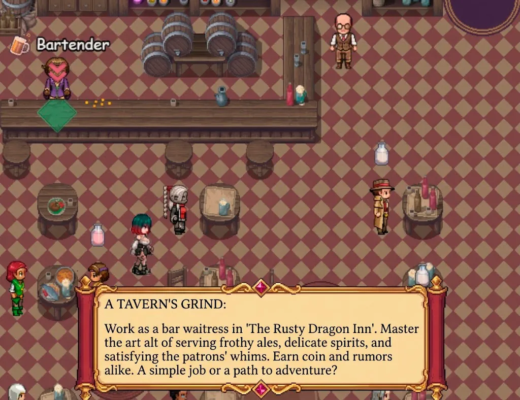 Scarlet Chains: Fallen Athena gameplay screenshot 1 (Ren'Py adult game) by FengyJoi – free download