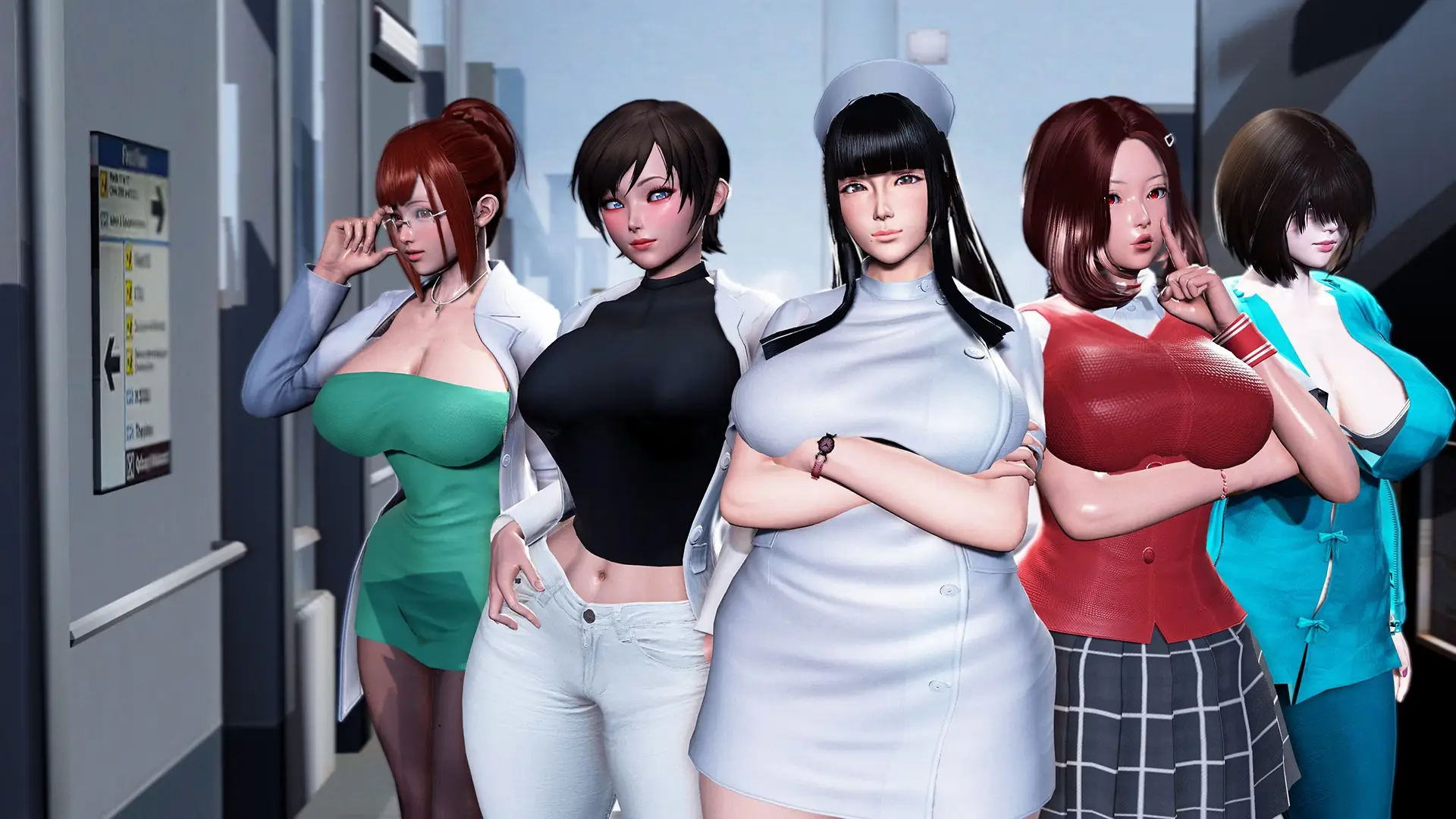 White Lie cover 0.1.8 – Ren'Py adult game by ScratchBack free download