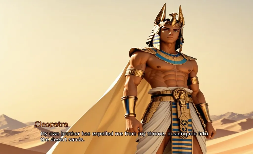 Under the Kemet Sky gameplay screenshot 5 (Ren'Py adult game) by CDAS_GAMES – free download