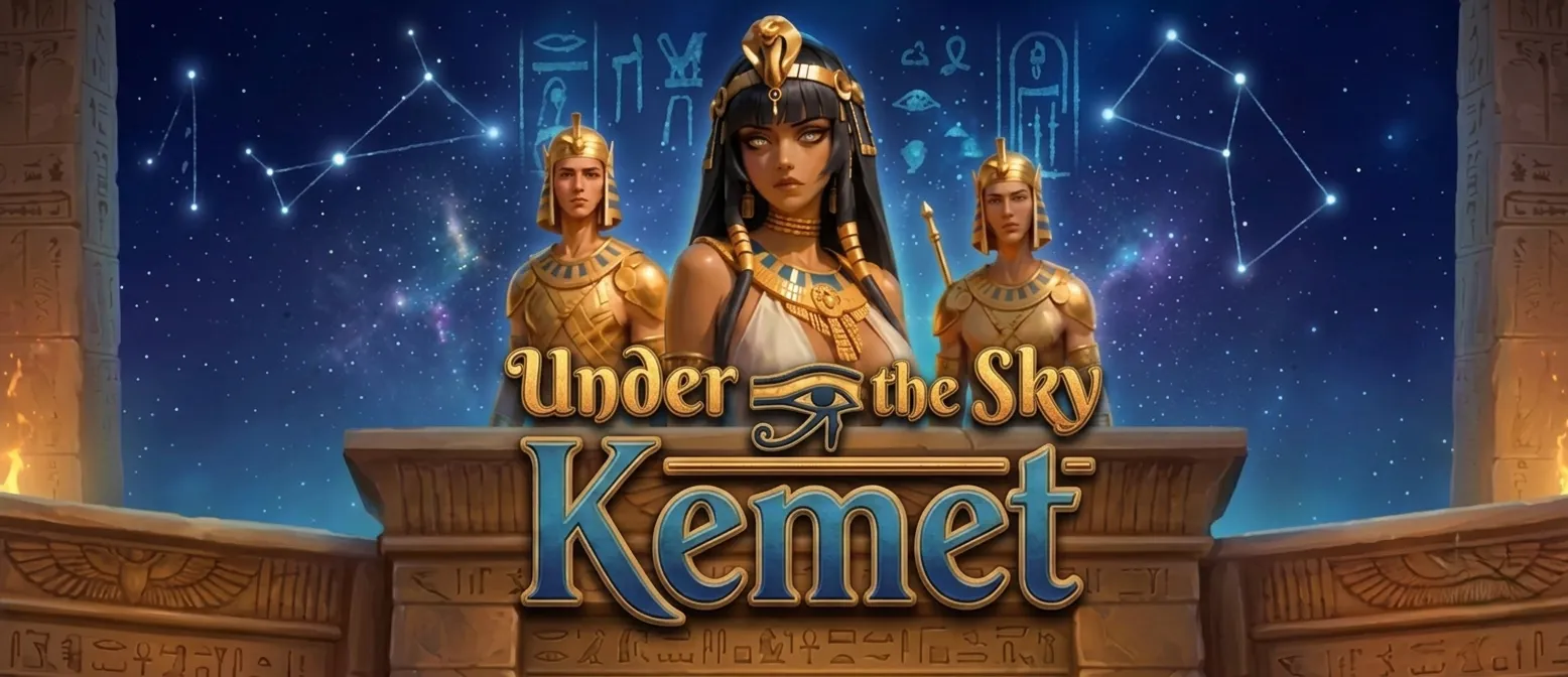 Under the Kemet Sky cover 1.0 Again - Build 2 – Ren'Py adult game by CDAS_GAMES free download