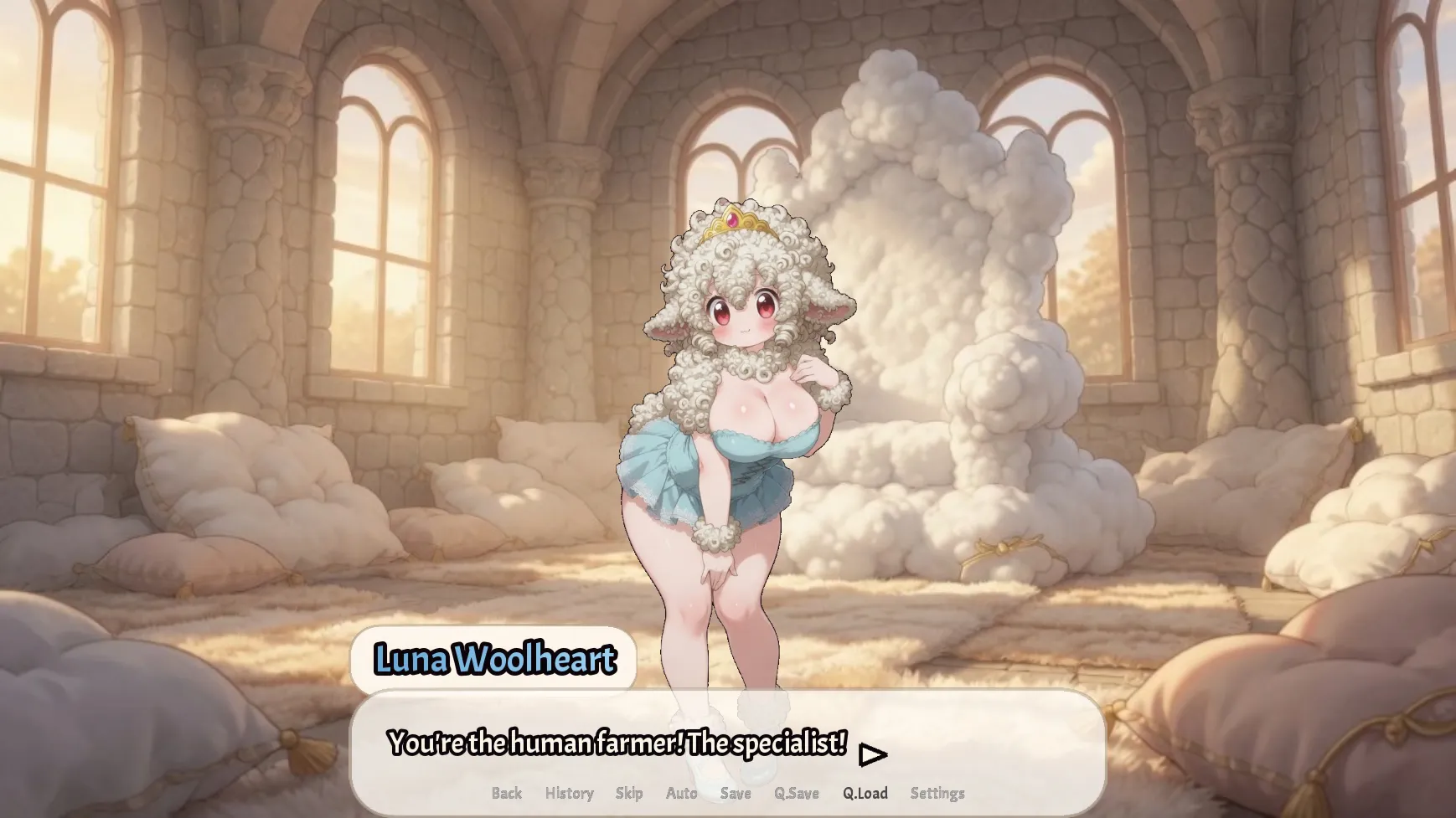 Shear Destiny gameplay screenshot 4 (Ren'Py adult game) by FurryShoujoGirl – free download