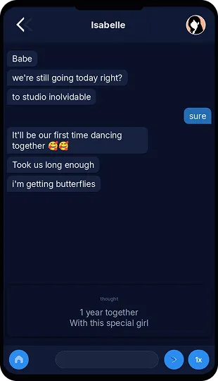 Sexting Her gameplay screenshot 5 (Godot adult game) by Lukajú – free download