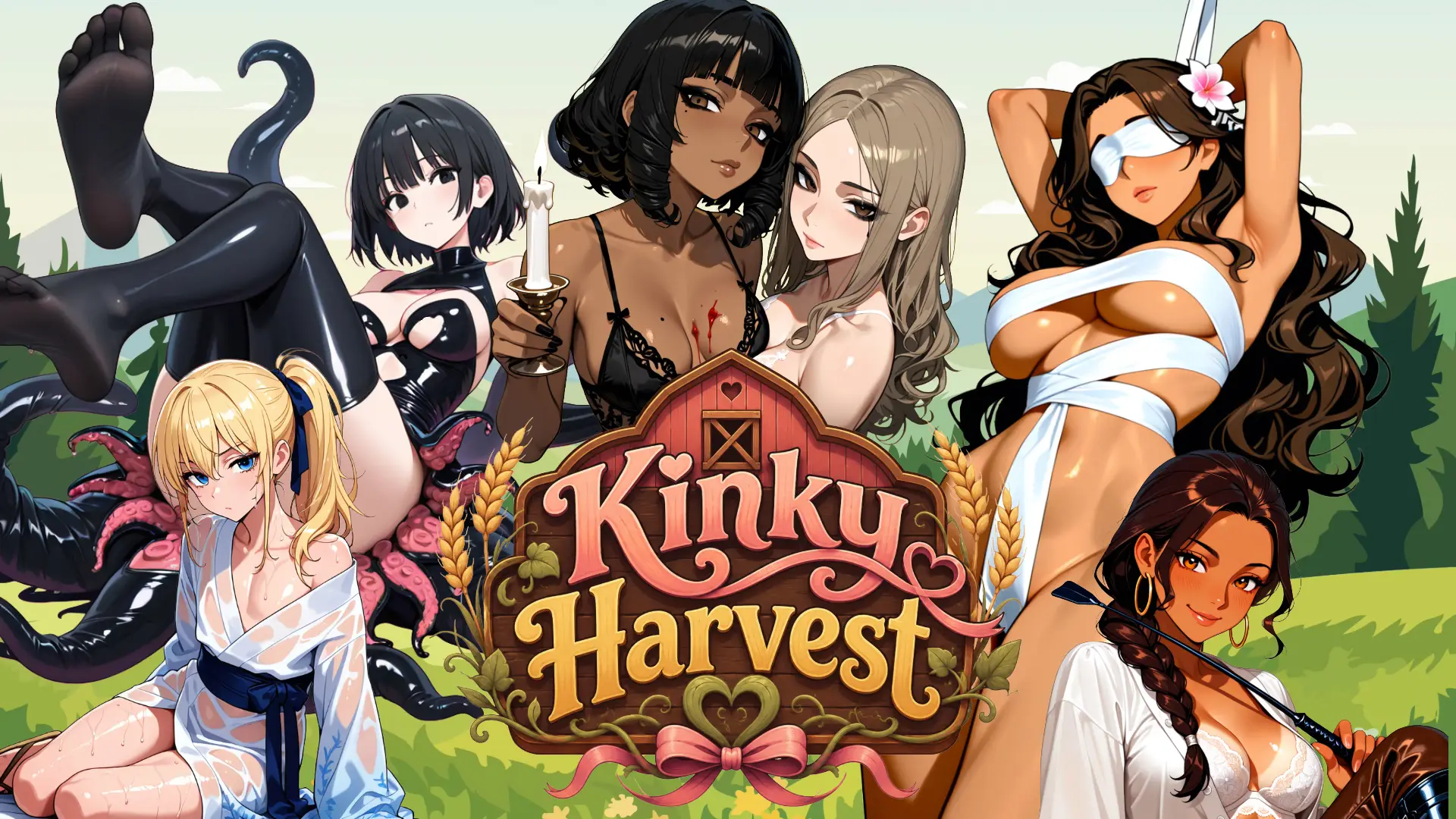 Kinky Harvest cover 0.0.1.4 – Godot adult game by CuteCuddleGames free download