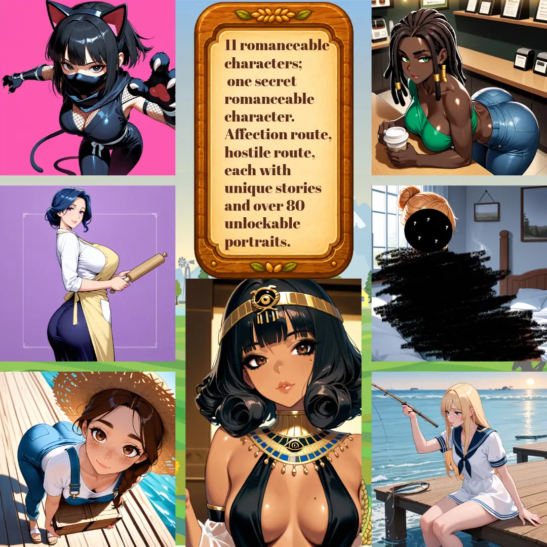 Kinky Harvest gameplay screenshot 6 (Godot adult game) by CuteCuddleGames – free download