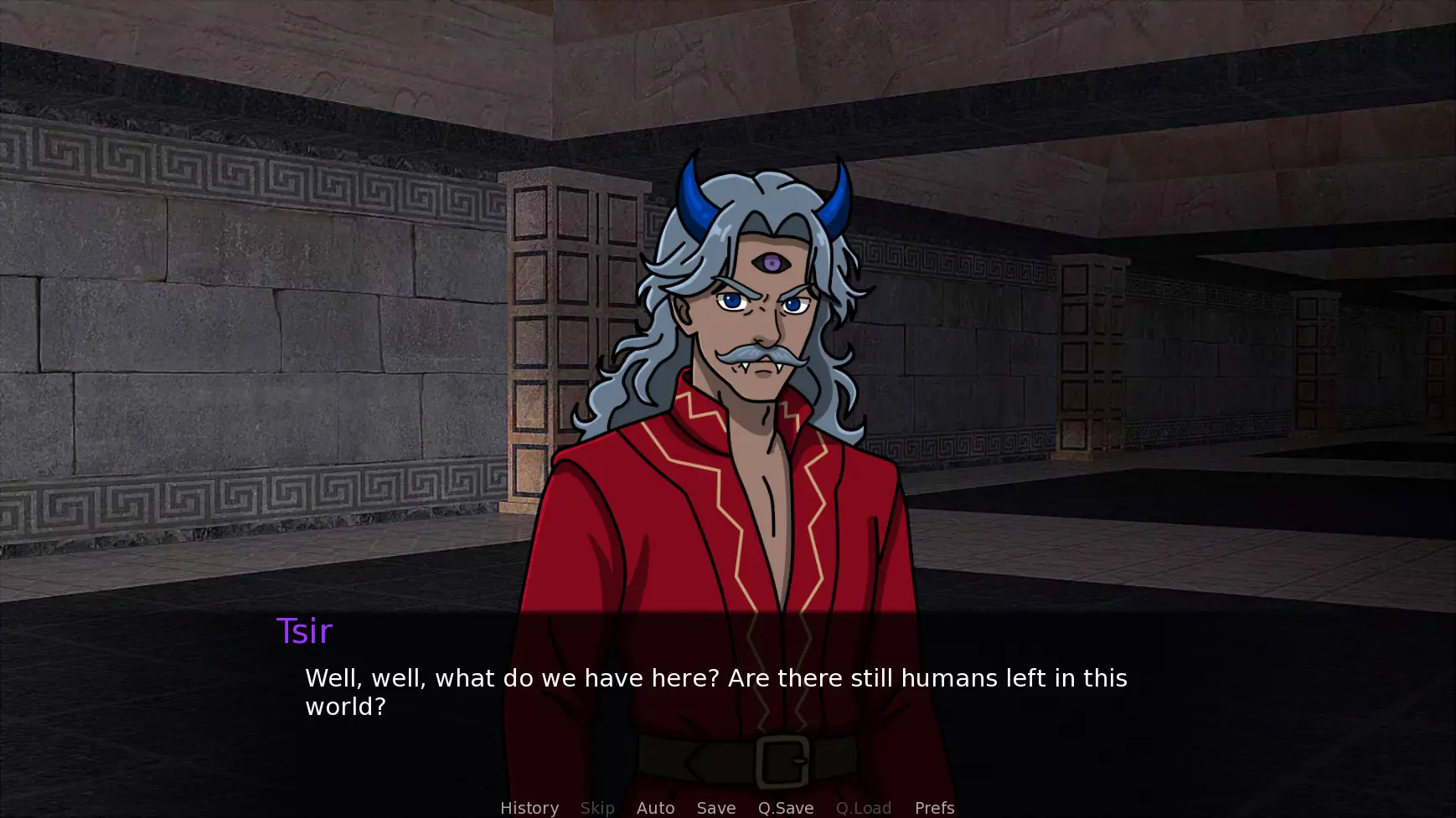 Scapesir Final X gameplay screenshot 6 (Ren'Py adult game) by Fire Blue Monster – free download