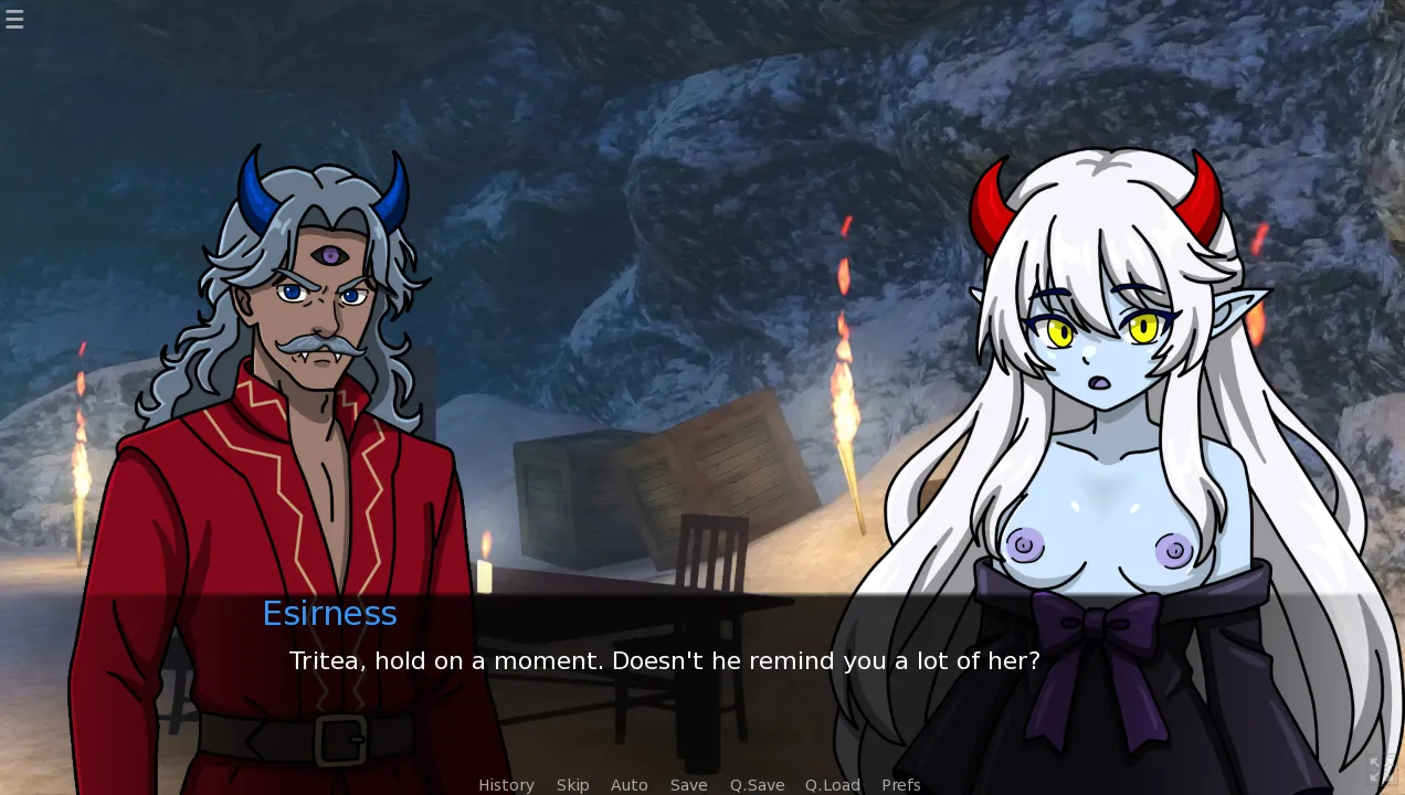 Scapesir Final X gameplay screenshot 4 (Ren'Py adult game) by Fire Blue Monster – free download