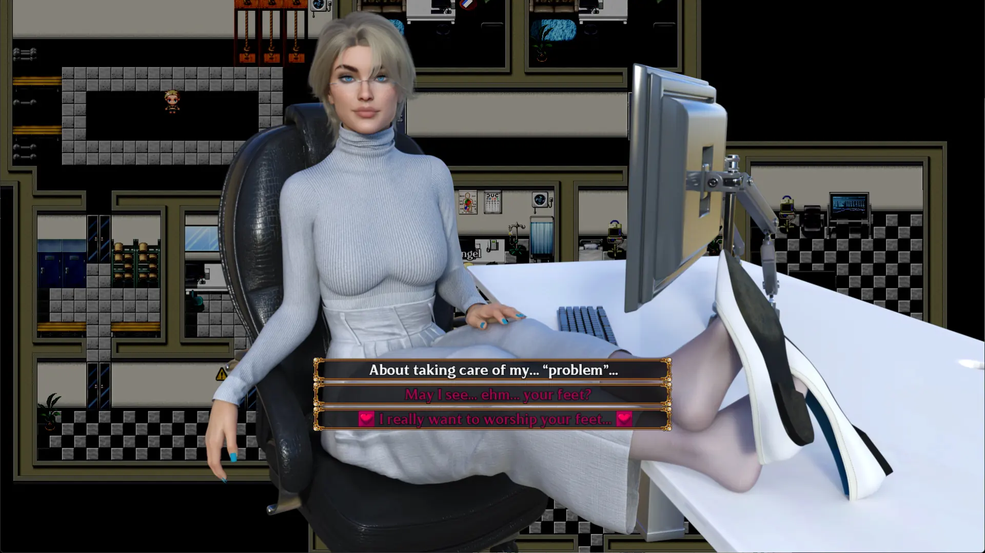 Shattered Soul gameplay screenshot 4 (RPGM adult game) by Leonelli – free download