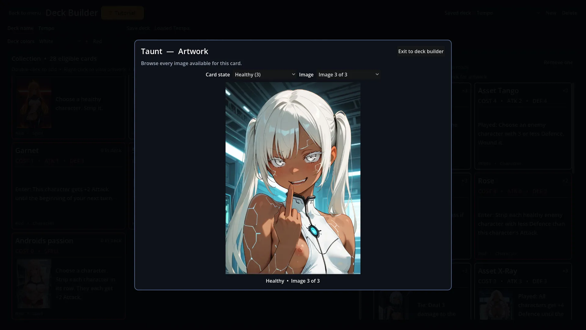 Project K gameplay screenshot 6 (Godot adult game) by Verotox – free download