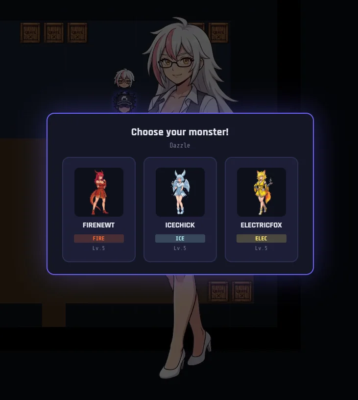 BangMon gameplay screenshot 13 (HTML adult game) by BangDevMon – free download