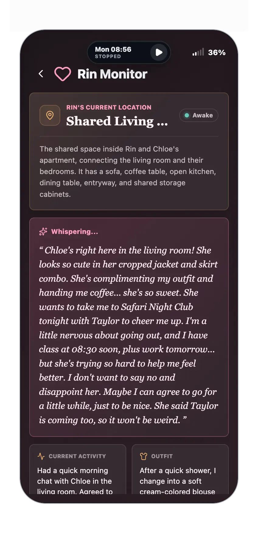 My AI Girlfriend Is Cheating on Me gameplay screenshot 4 (Others adult game) by Dynamics Lab – free download