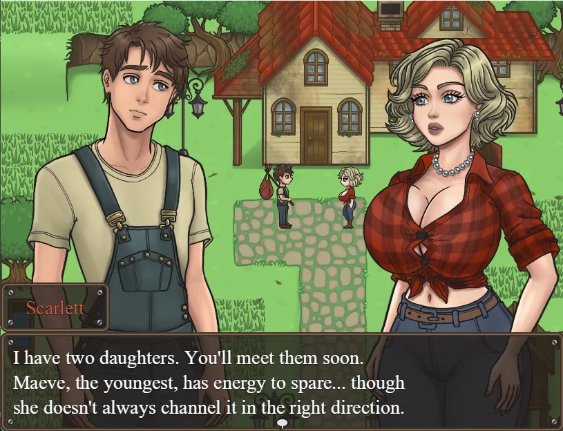 Once Upon a Farm gameplay screenshot 4 (RPGM adult game) by Wild Kraken Studio – free download