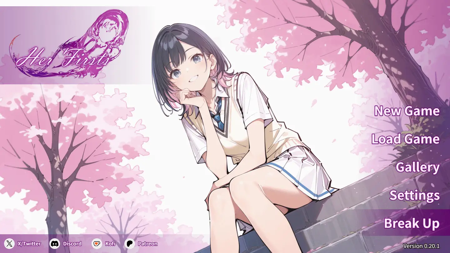 Her Firsts gameplay screenshot 4 (Others adult game) by melantha – free download