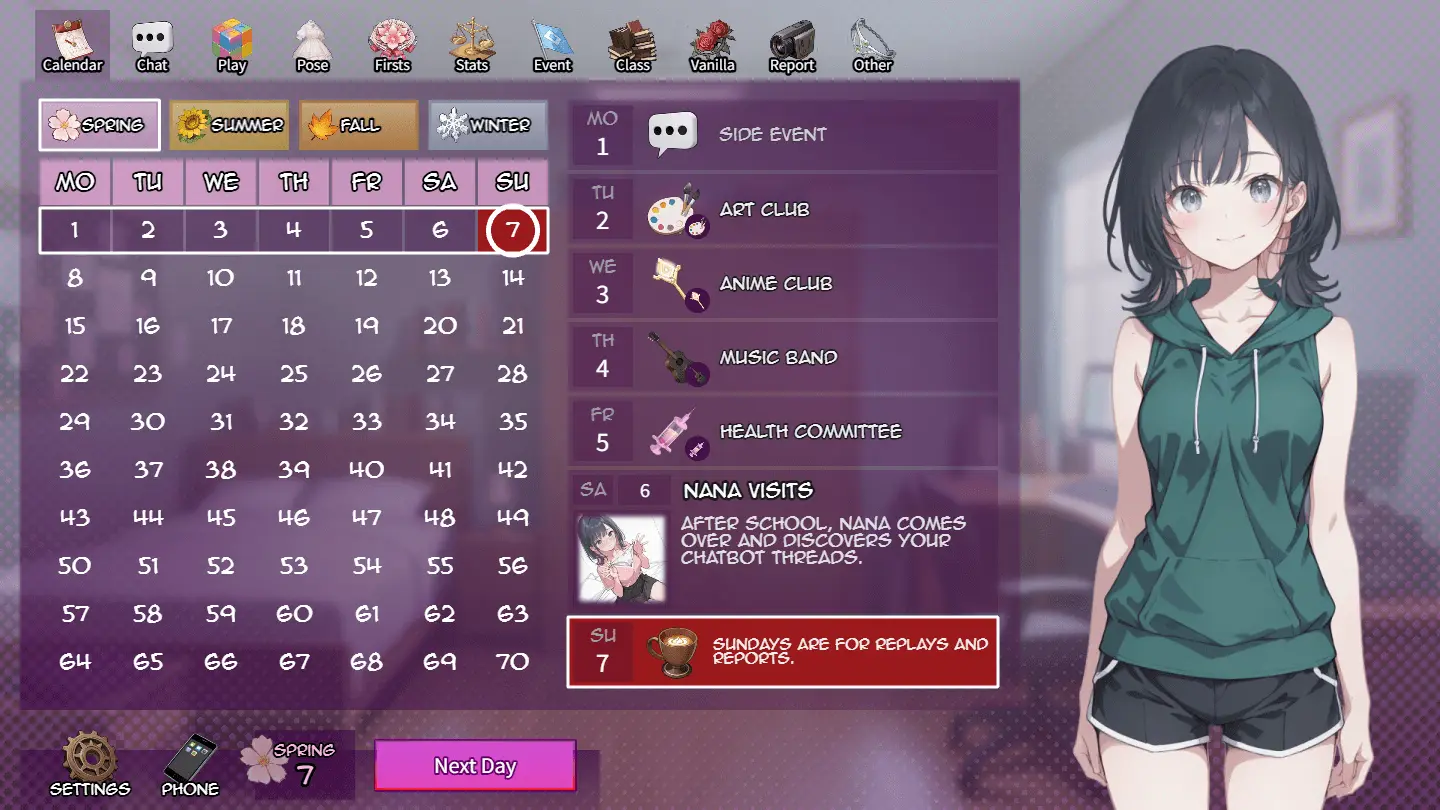 Her Firsts gameplay screenshot 7 (Others adult game) by melantha – free download