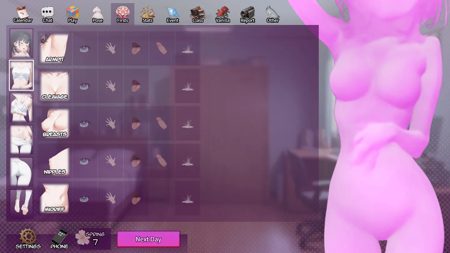 Her Firsts gameplay screenshot 6 (Others adult game) by melantha – free download