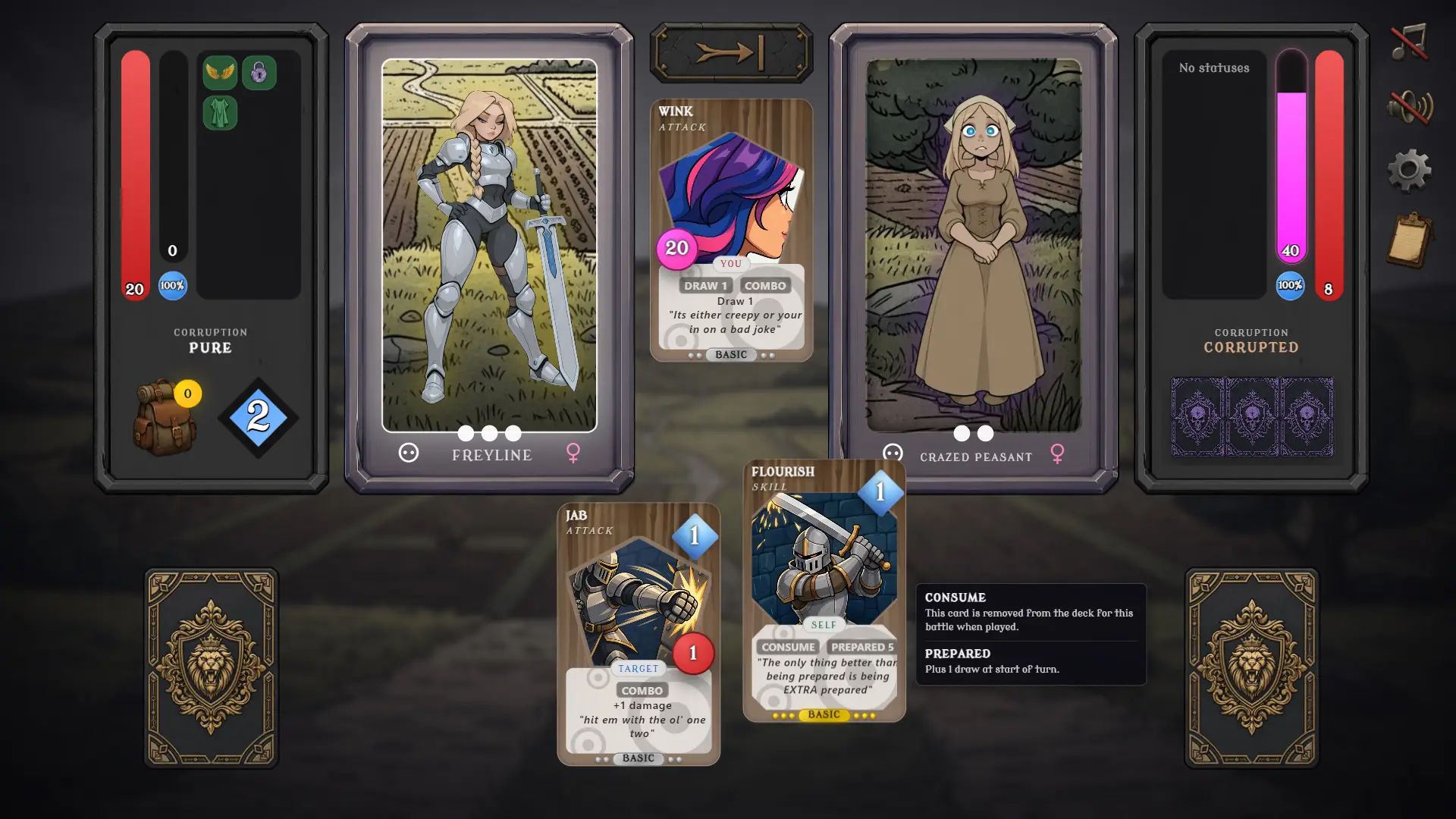 A Deck Full of Hex gameplay screenshot 1 (Others adult game) by Purple Octopus – free download