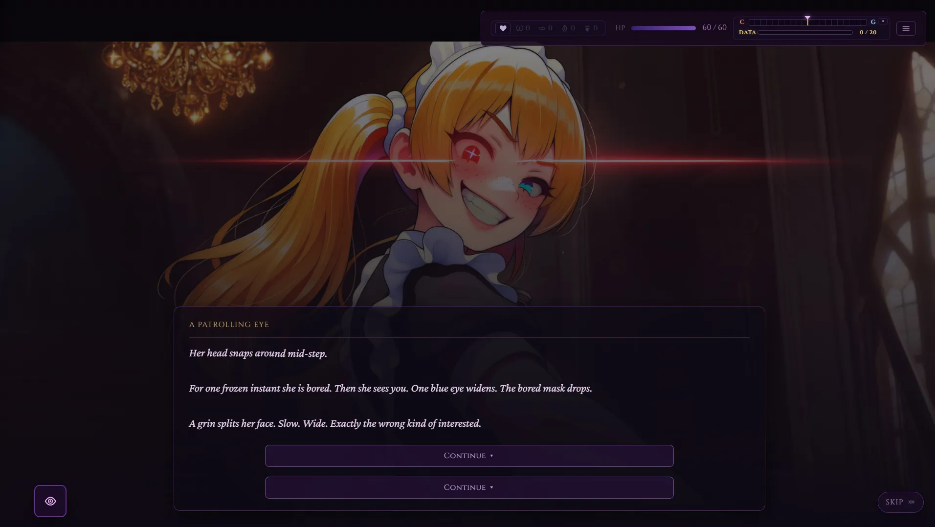 Slay the Giantess gameplay screenshot 8 (HTML adult game) by RestorationStation – free download