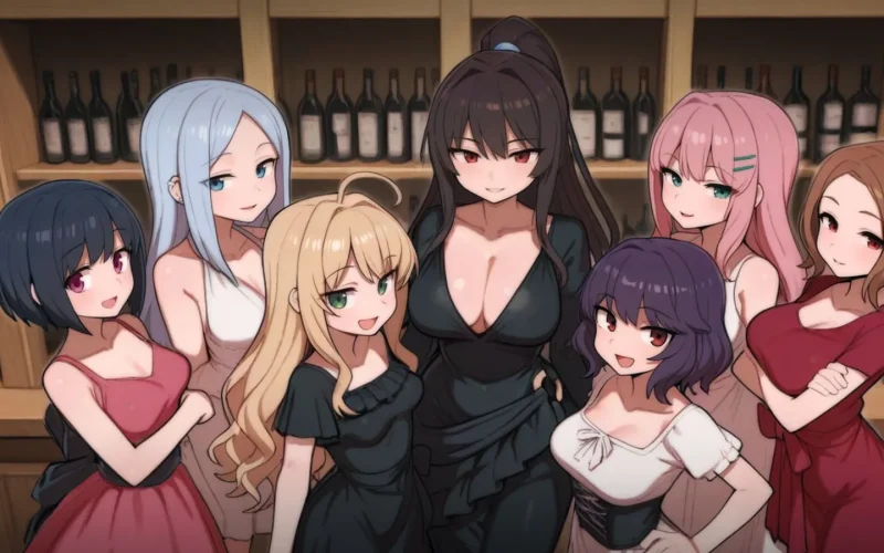 Bartender: Moonlight Host cover Demo – Ren'Py adult game by DoujinSoft free download