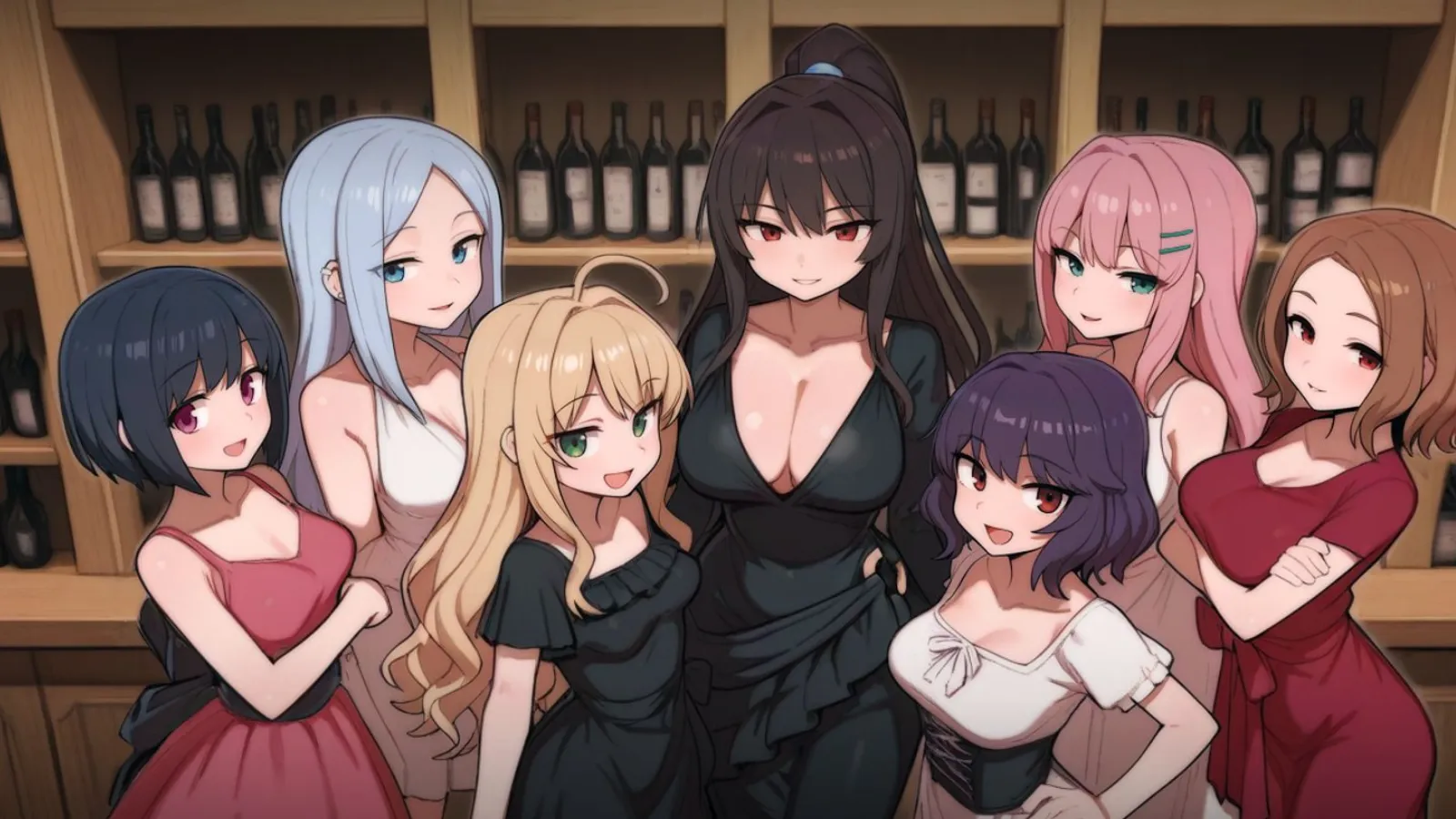 Bartender: Moonlight Host cover Demo – Ren'Py adult game by DoujinSoft free download