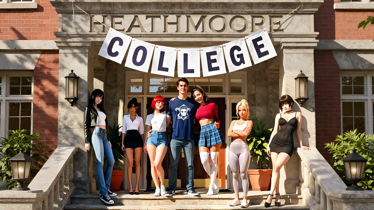 Heathmoore College cover 0.20 – Ren'Py adult game by Heathmoore Games free download
