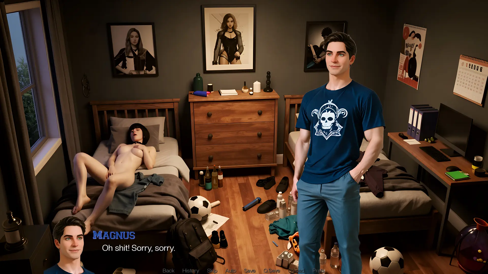 Heathmoore College gameplay screenshot 7 (Ren'Py adult game) by Heathmoore Games – free download