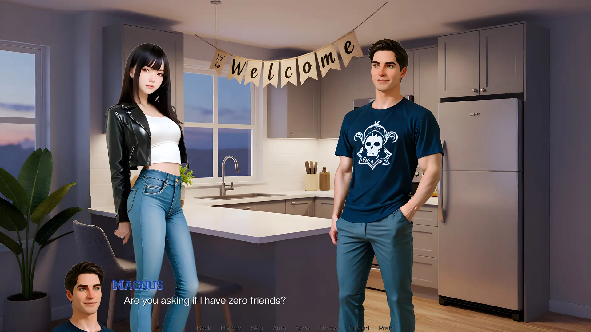 Heathmoore College gameplay screenshot 1 (Ren'Py adult game) by Heathmoore Games – free download