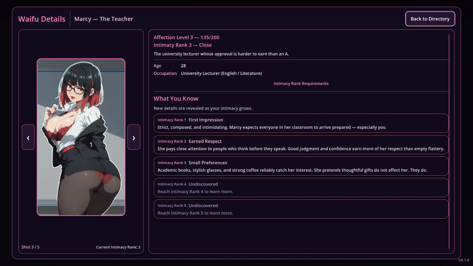 IsekAI Dating Sim: A ModFrenzy Universe Story gameplay screenshot 2 (Godot adult game) by ModFrenzy – free download