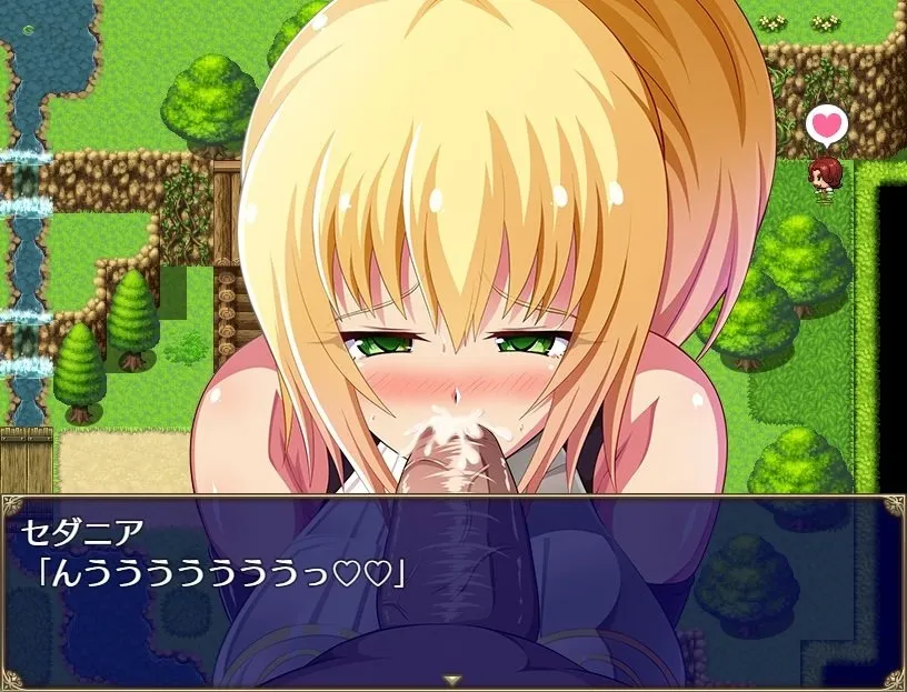 The Royal Knight Sedania and Her Indecent Desires gameplay screenshot 1 (RPGM adult game) by IOLITE (アイオライト) – free download