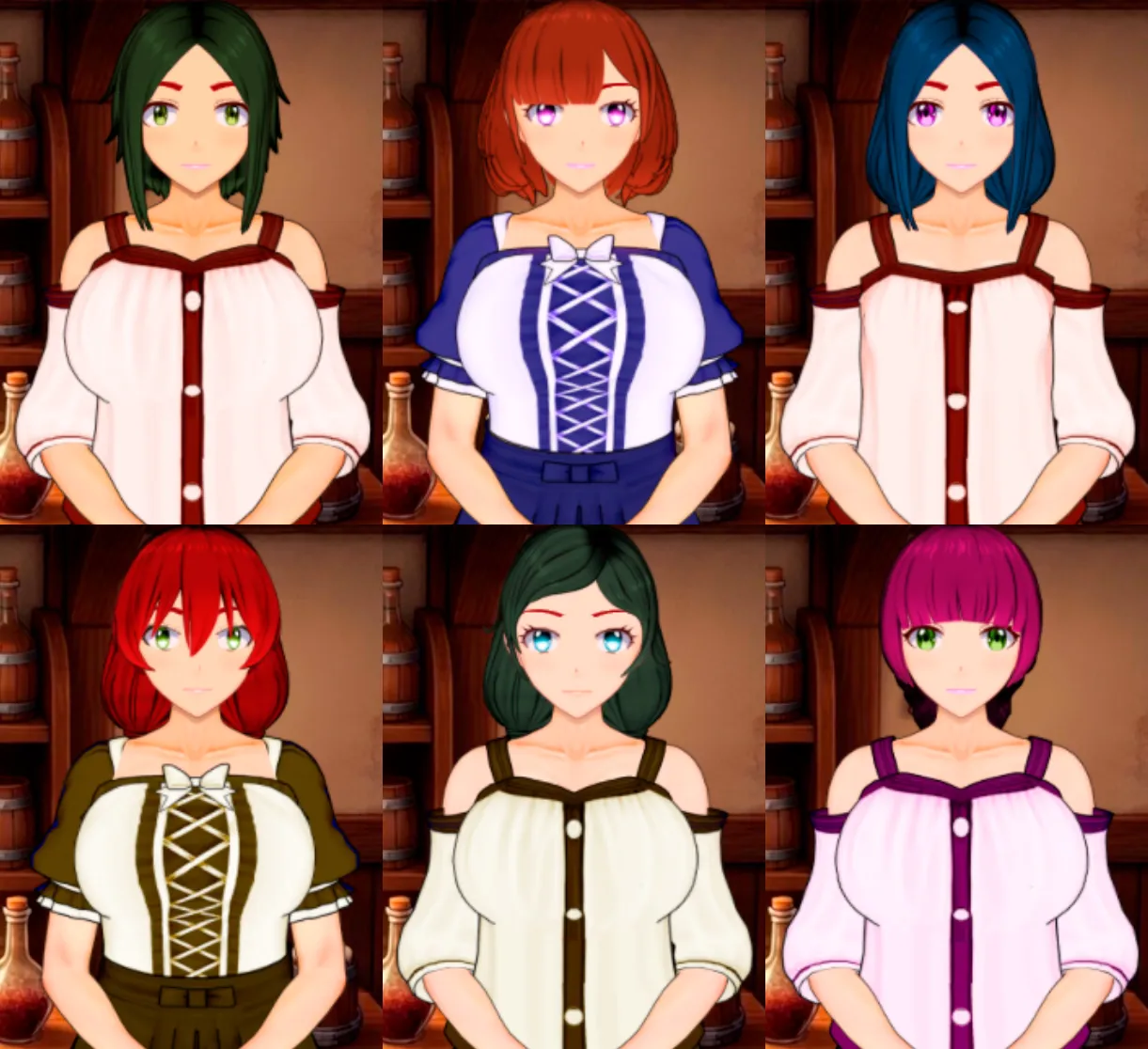 Cursed Legacy gameplay screenshot 1 (RPGM adult game) by Fungler – free download