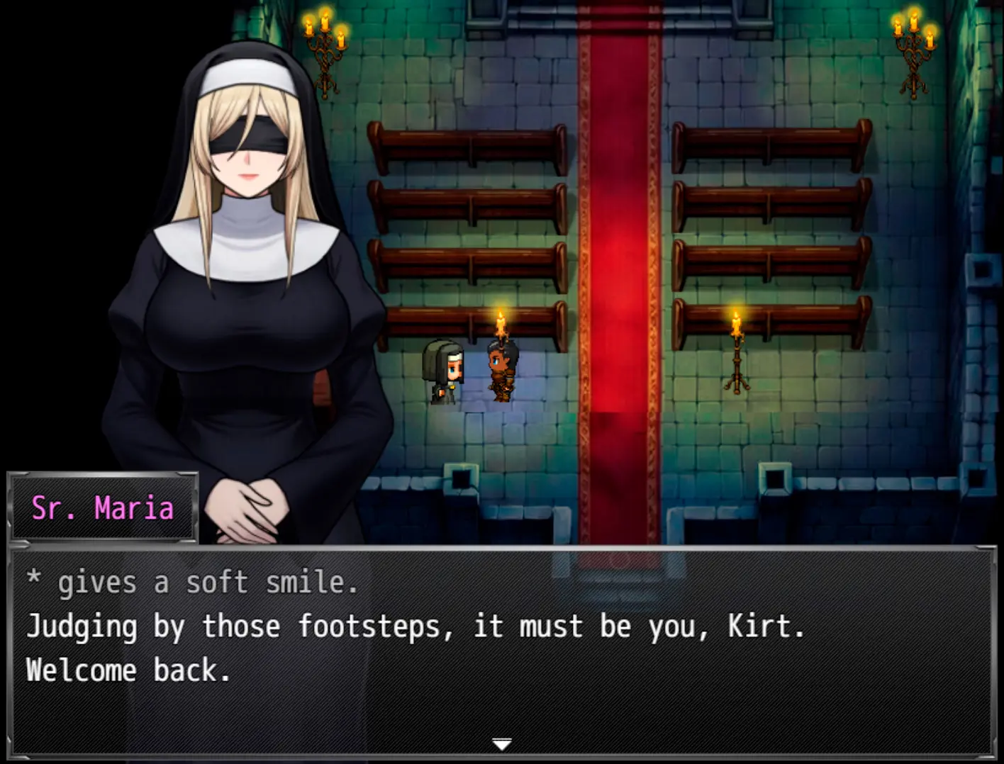 Cursed Legacy gameplay screenshot 5 (RPGM adult game) by Fungler – free download