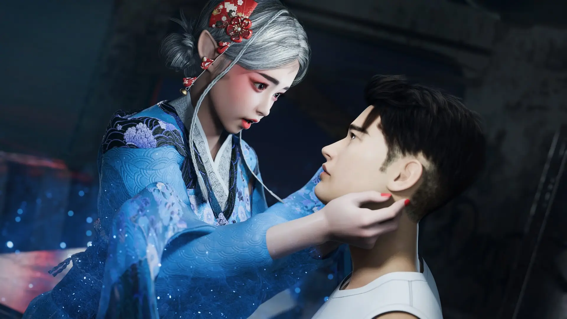 Yokai: Lust Secret gameplay screenshot 5 (Unity adult game) by Lewd Star – free download