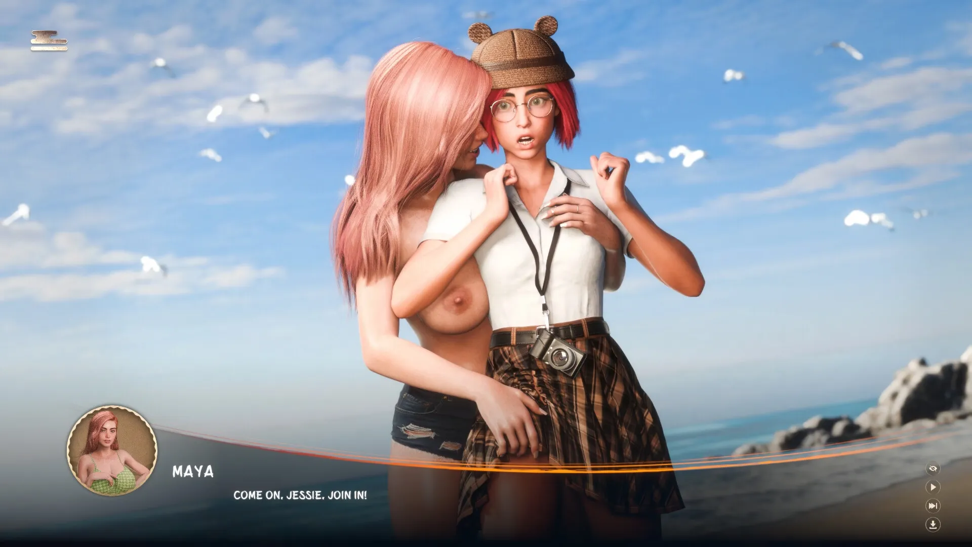 Yokai: Lust Secret gameplay screenshot 13 (Unity adult game) by Lewd Star – free download
