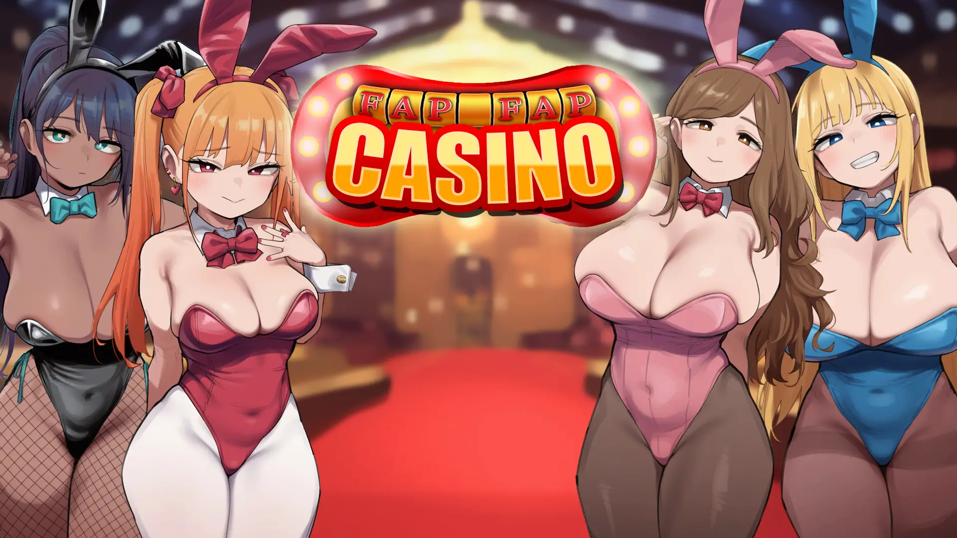 Fap Fap Casino cover Final – Ren'Py adult game by KKG Fap Studio free download