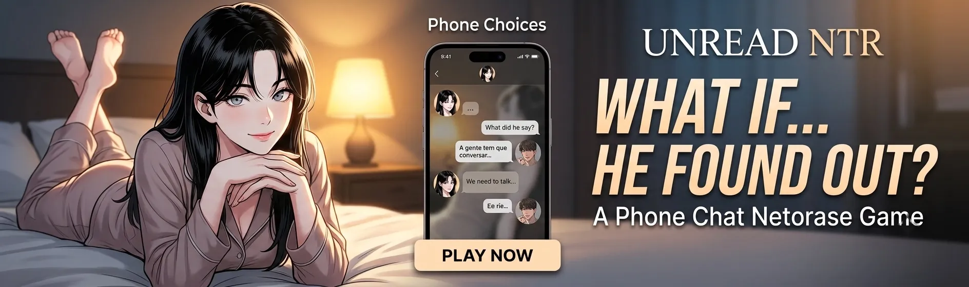 Unread NTR: Phone cover 0.4.1 – HTML adult game by SommerX free download