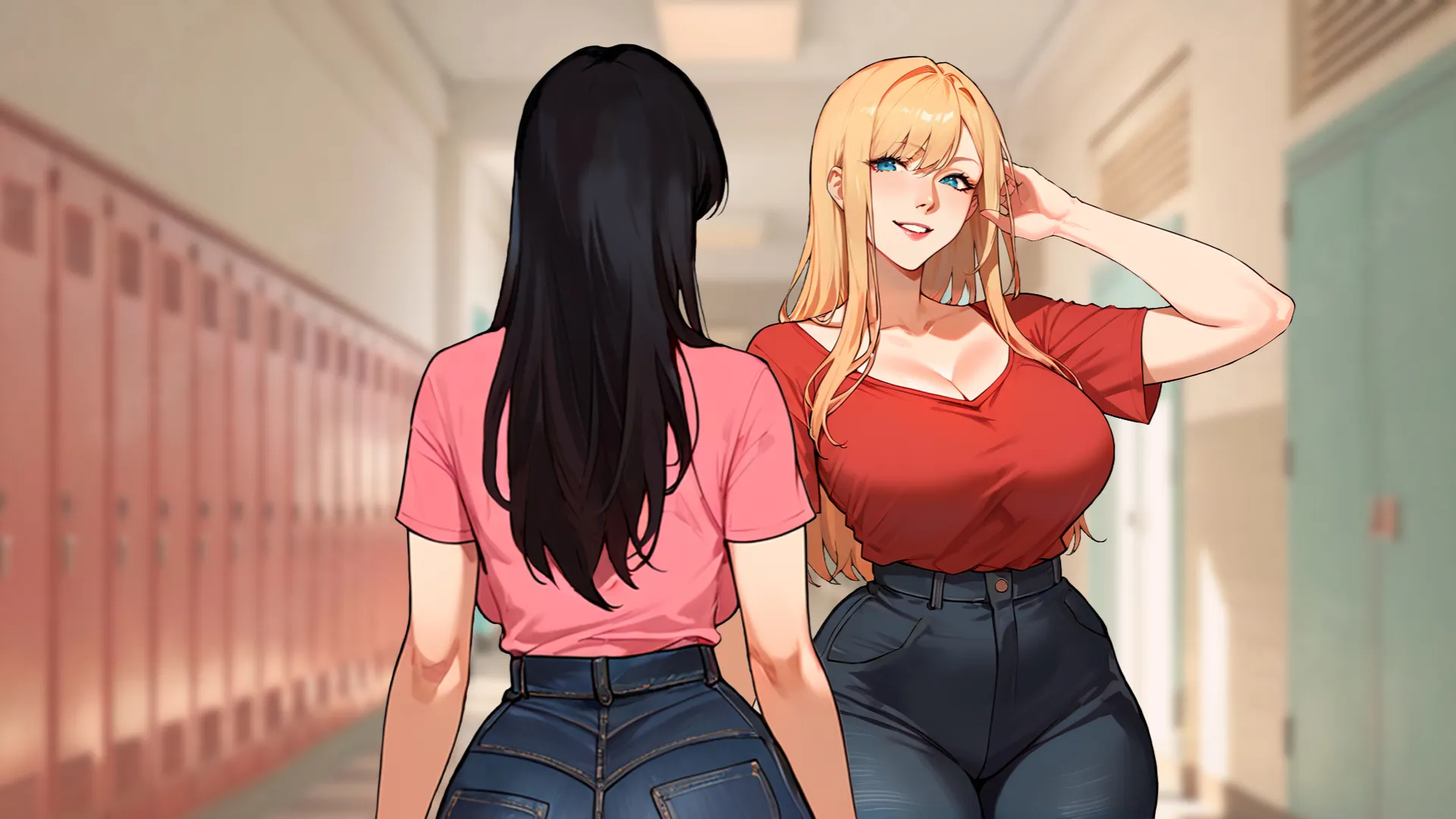 Locker Side Stories gameplay screenshot 3 (Ren'Py adult game) by RING – free download
