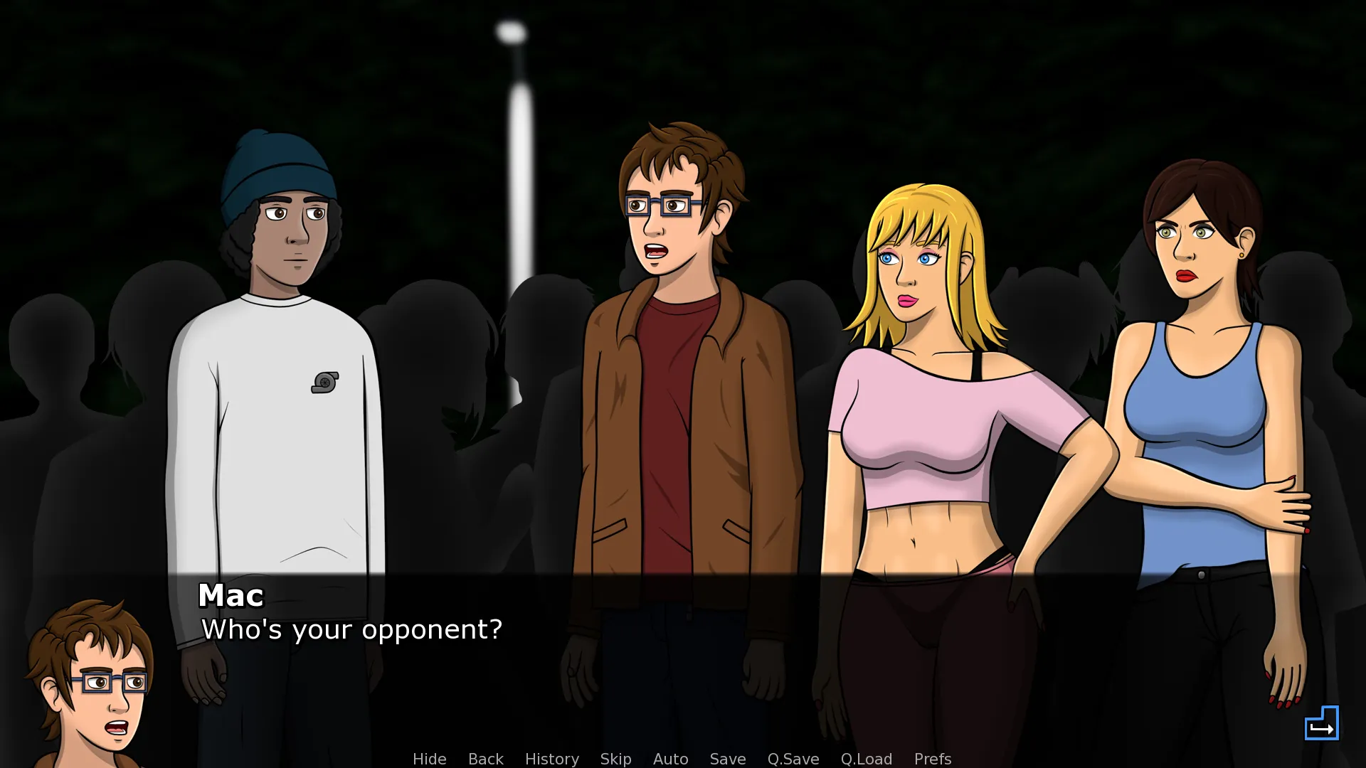 Spirit of Mayview gameplay screenshot 3 (Ren'Py adult game) by Lost Triangle – free download