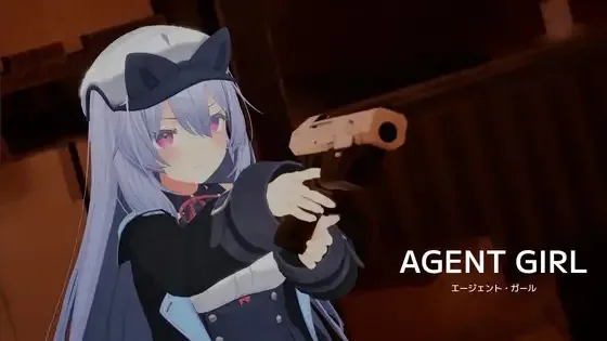 Agent Girl cover Final – Ren'Py adult game by Cottontail free download