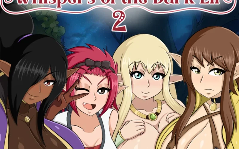 Whispers of the Dark Elf 2 cover 0.1 – RPGM adult game by Darthz free download