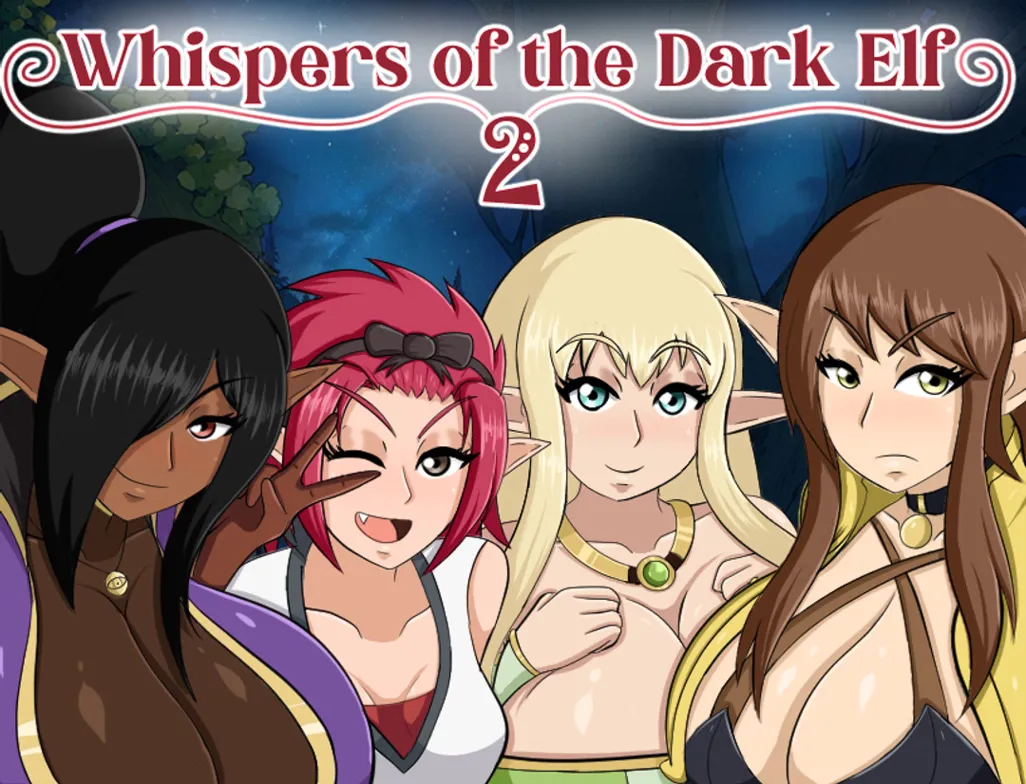 Whispers of the Dark Elf 2 cover 0.1 – RPGM adult game by Darthz free download