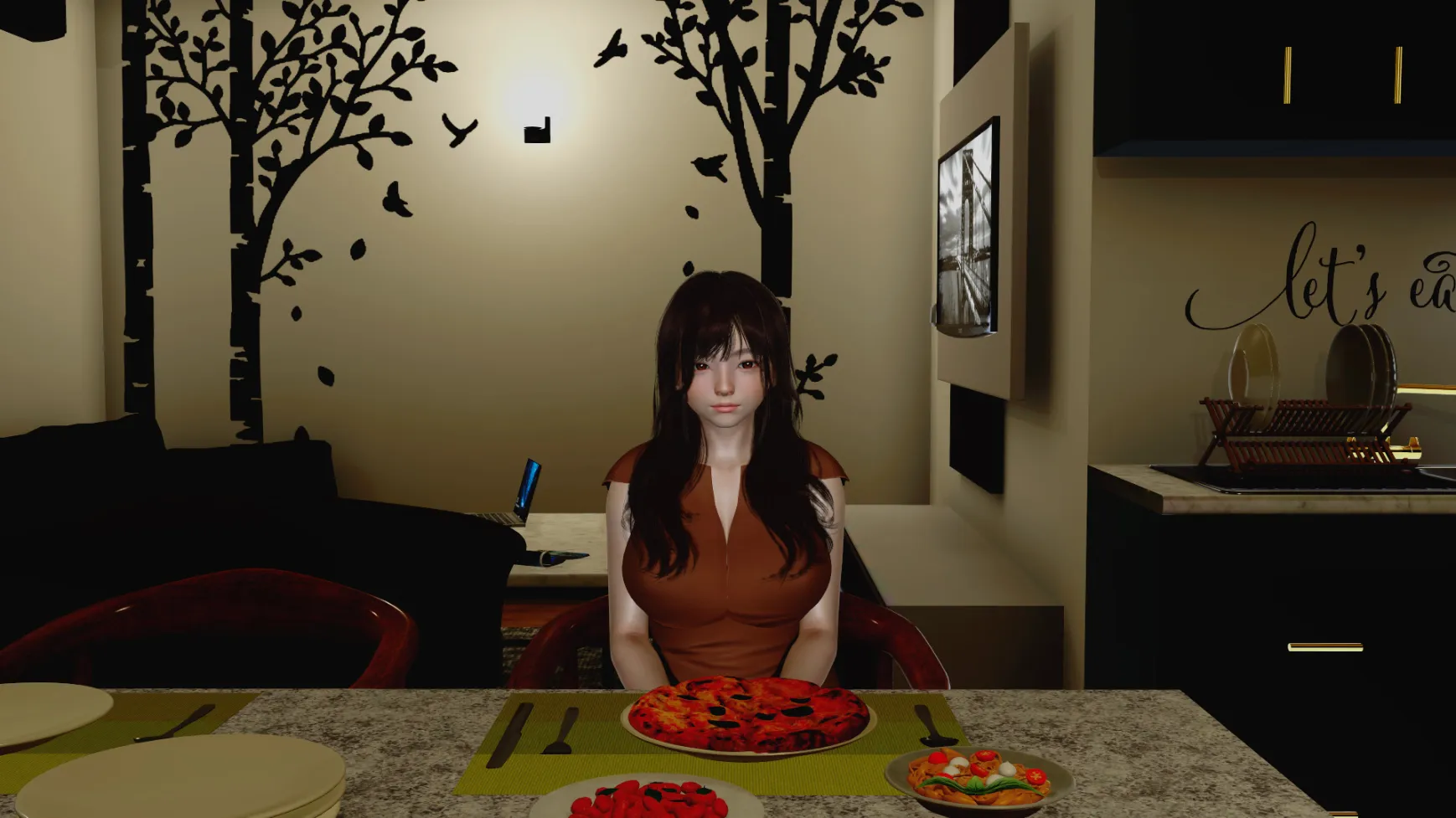Glitched Hunter gameplay screenshot 7 (Ren'Py adult game) by PeakDark – free download