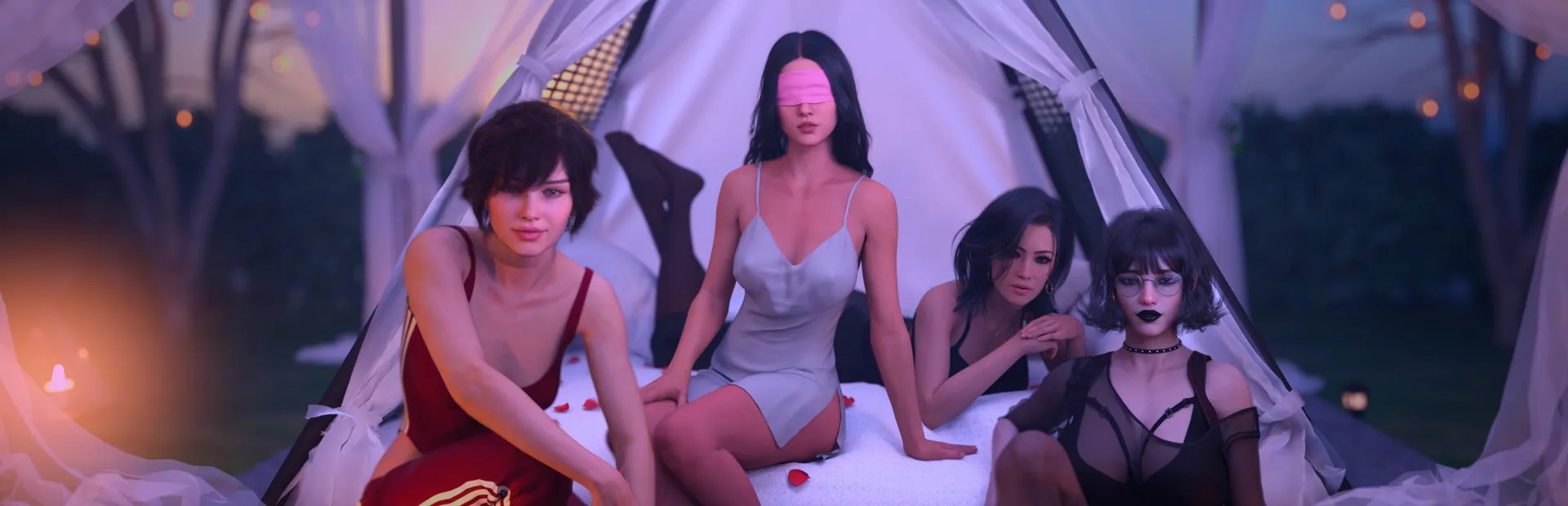 Only by Touch cover 0.1 – Ren'Py adult game by PixelsLab free download